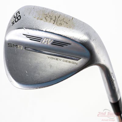Titleist Vokey SM9 Tour Chrome Wedge Lob LW 58° 8 Deg Bounce M Grind Titleist Vokey BV Steel Wedge Flex Right Handed 35.0in