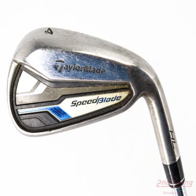 TaylorMade Speedblade Single Iron 4 Iron TM Speedblade 85 Steel Steel Uniflex Right Handed 38.5in