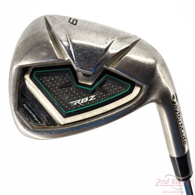 TaylorMade RocketBallz Single Iron 9 Iron TM RBZ Steel Steel Stiff Right Handed 36.25in