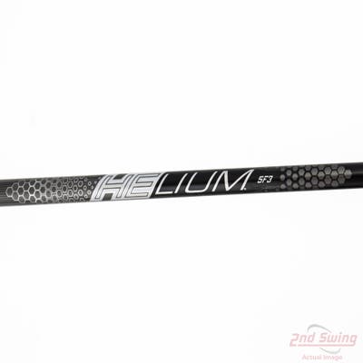 Used W/ Srixon RH Adapter UST Mamiya Helium Nanocore Black 50g Driver Shaft Regular 44.25in