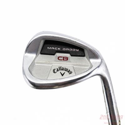 Callaway Mack Daddy CB Wedge Sand SW 54° 14 Deg Bounce True Temper Dynamic Gold Steel Wedge Flex Right Handed 50.0in