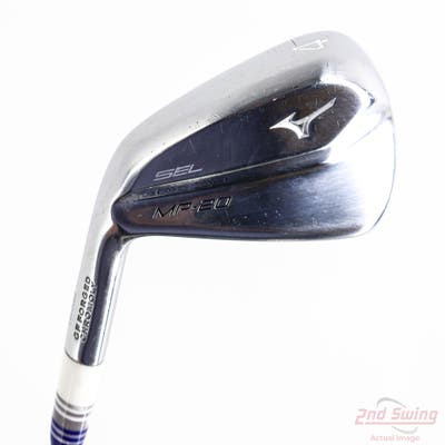 Mizuno MP-20 SEL Single Iron 4 Iron Project X LZ Black 6.0 Steel Stiff Left Handed 38.5in