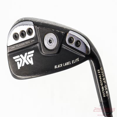 PXG 0311 XP GEN5 Xtreme Dark Single Iron 6 Iron Aerotech SteelFiber i95 PR Graphite Stiff Right Handed 39.0in