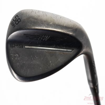 Titleist Vokey SM9 Jet Black Wedge Lob LW 58° 8 Deg Bounce M Grind Aldila NV 45 Iron Graphite Senior Right Handed 35.0in