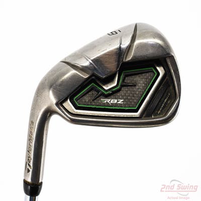 TaylorMade RocketBallz Single Iron 6 Iron Stock Steel Shaft Steel Stiff Left Handed 38.0in