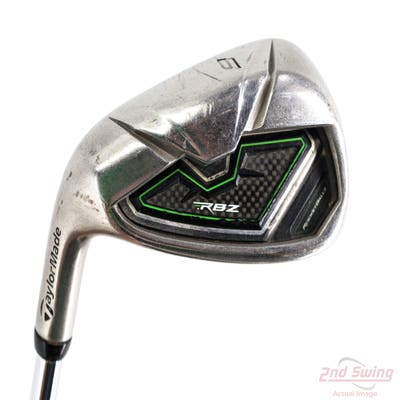 TaylorMade RocketBallz Single Iron 9 Iron Stock Steel Shaft Steel Stiff Left Handed 36.0in