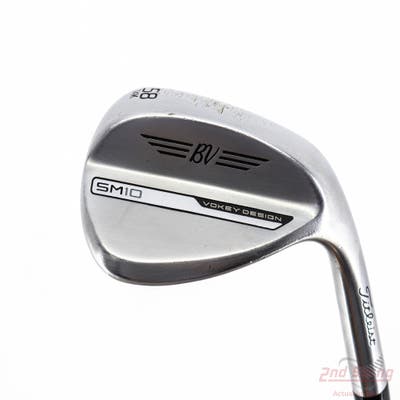 Titleist Vokey SM10 Tour Chrome Wedge Lob LW 58° 14 Deg Bounce K Grind Titleist Vokey BV Steel Wedge Flex Right Handed 35.25in