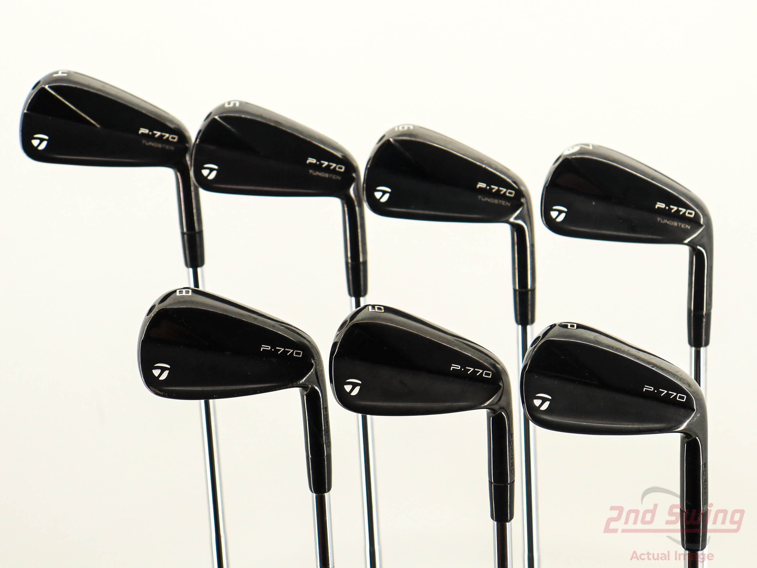 TaylorMade P770 BLACK (2023)アイアンセット 6本 P770('23)アイアンに漆黒のブラックモデルが数量限定で登場｜おすすめ