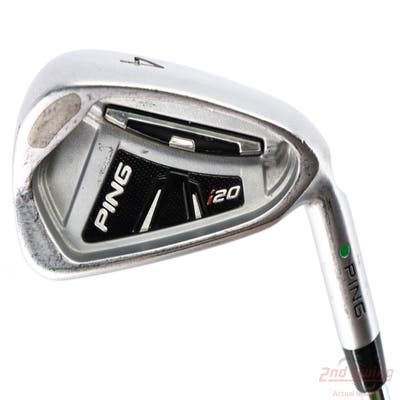 Ping I20 Single Iron 4 Iron Ping CFS Steel Stiff Right Handed Green Dot 39.25in