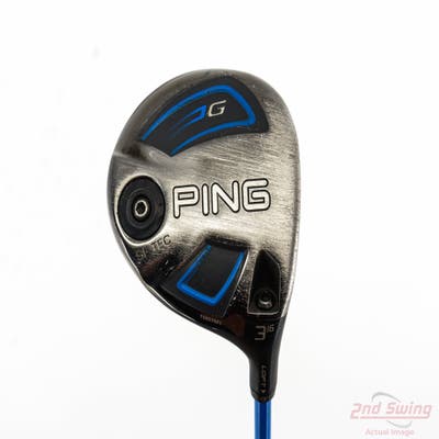 Ping 2016 G Fairway Wood 3 Wood 3W 16° Accra FX-F100 Graphite Regular Right Handed 43.0in