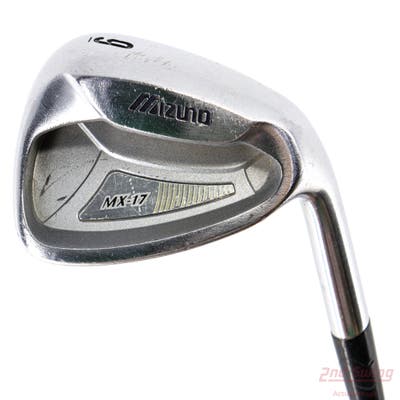 Mizuno MX 17 Single Iron 9 Iron Stock Graphite Shaft Graphite Regular Right Handed 37.0in
