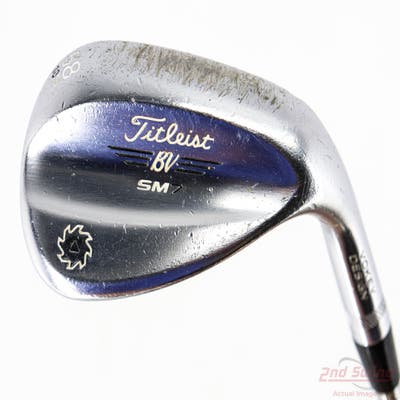 Titleist Vokey SM7 Tour Chrome Wedge Lob LW 58° 10 Deg Bounce S Grind SM7 BV Steel Wedge Flex Right Handed 35.25in