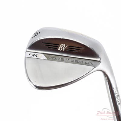 Titleist Vokey SM8 Tour Chrome Wedge Lob LW 58° 12 Deg Bounce D Grind Titleist Vokey BV Steel Wedge Flex Right Handed 35.0in