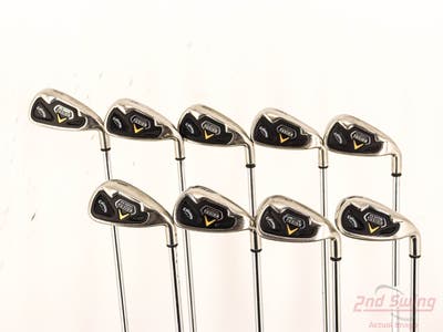 Callaway Fusion Iron Set 3-PW SW Nippon NS 990 Steel Uniflex Right Handed STD