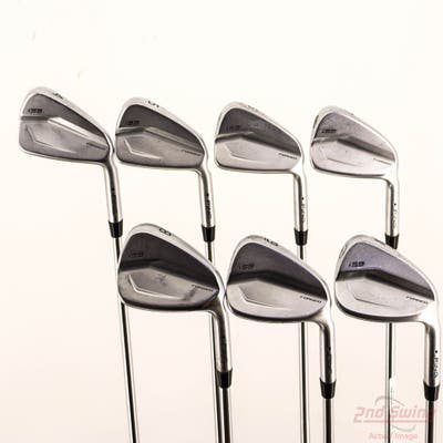 Ping i59 Iron Set 4-PW True Temper Dynamic Gold Tour Issue X100 Steel X-Stiff Right Handed Black Dot +1/2"