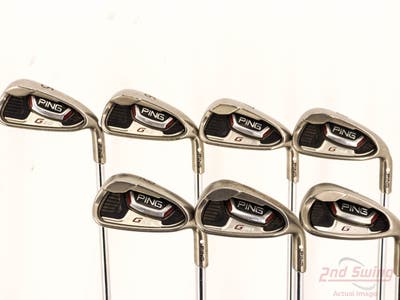 Ping G20 Iron Set 5-SW Ping CFS Steel Stiff Right Handed STD