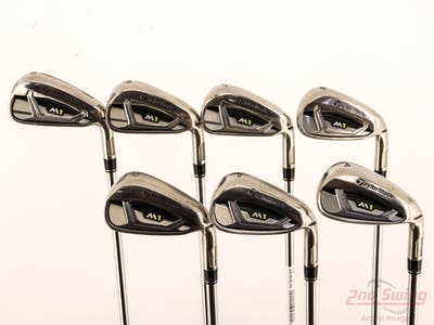TaylorMade M1 Iron Set 5-PW AW TM Reax 88 HL Steel Stiff Right Handed +1"