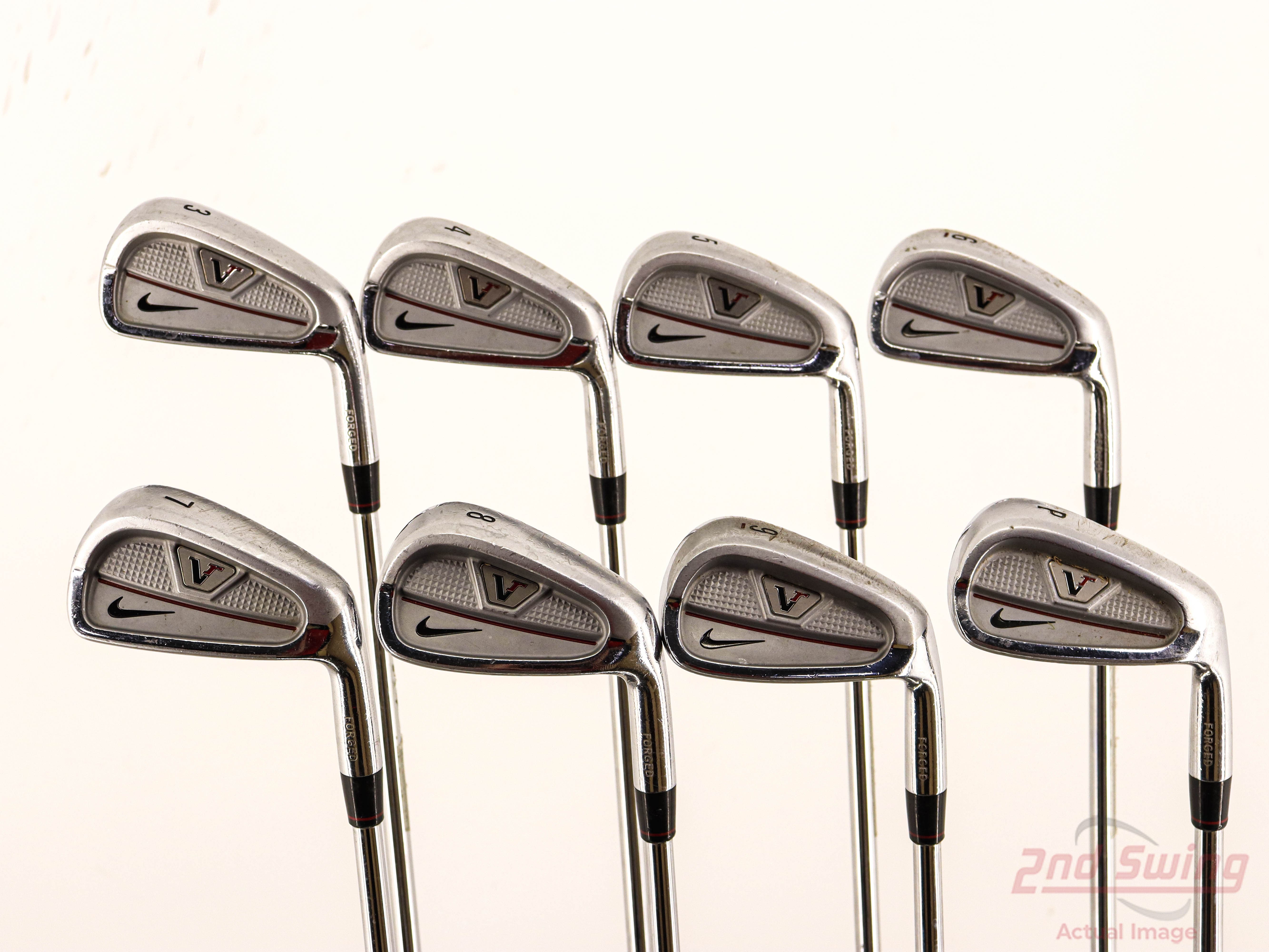 Nike Victory Red Split Cavity Iron Set (A-62648729556) | 2nd Swing