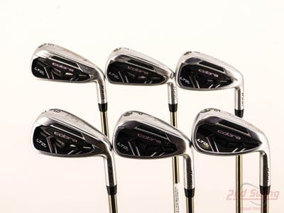 Cobra LTDx Womens Iron Set 6-PW GW UST Mamiya Recoil Dart ESX 450 F1 Graphite Ladies Right Handed STD
