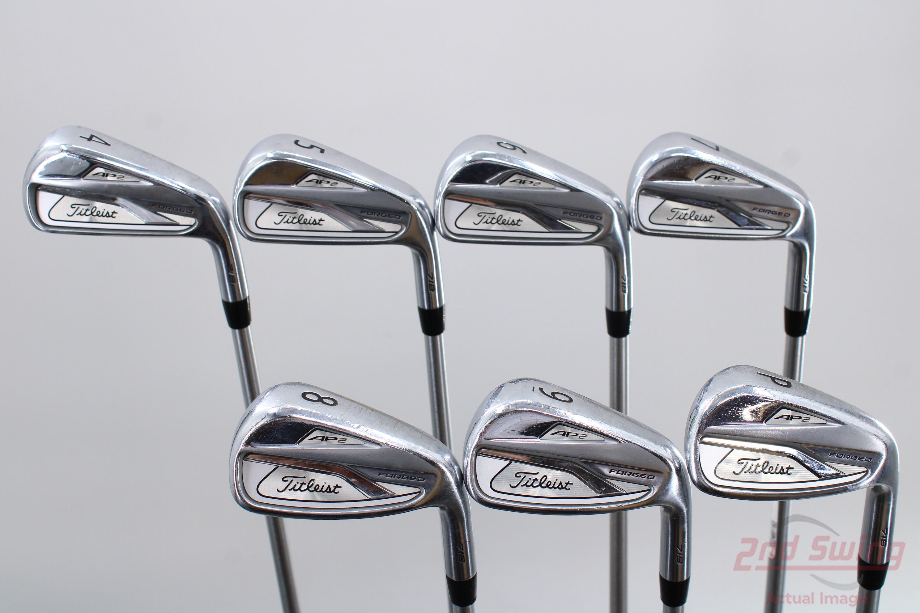 Titleist 718 AP2 Iron Set 4PW FST KBS Tour CTaper Lite 110 Steel