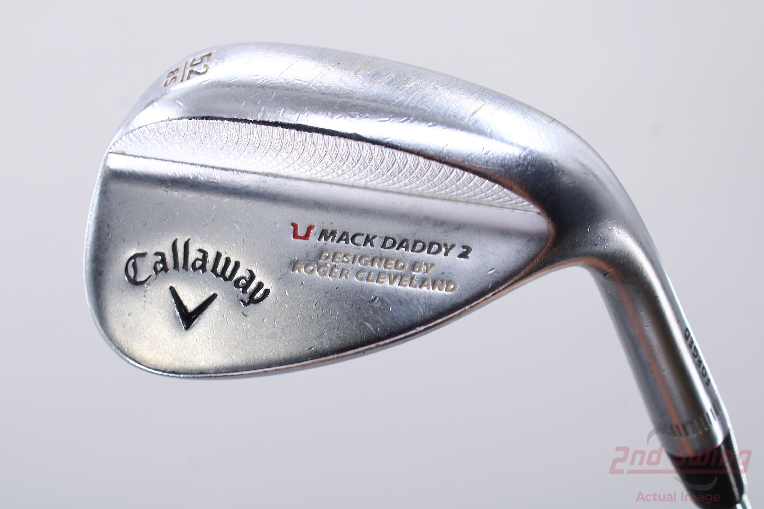 Callaway Mack Daddy 2 Chrome Wedge Gap GW 52° 8 Deg Bounce S Grind True Temper Dynamic Gold