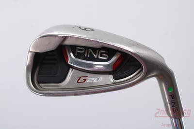Ping G20 Single Iron 9 Iron Ping CFS Steel Stiff Right Handed Green Dot 37.0in
