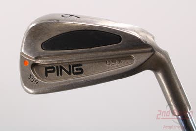 Ping S59 Single Iron 6 Iron Stock Steel Shaft Steel Stiff Right Handed Orange Dot 37.75in