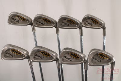Ping i3 Blade Iron Set 3-PW Project X Rifle 6.5 Steel X-Stiff Right Handed Silver Dot 38.75in
