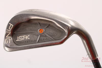 Ping ISI K Single Iron Pitching Wedge PW Stock Graphite Shaft Graphite Ladies Right Handed Orange Dot 35.5in