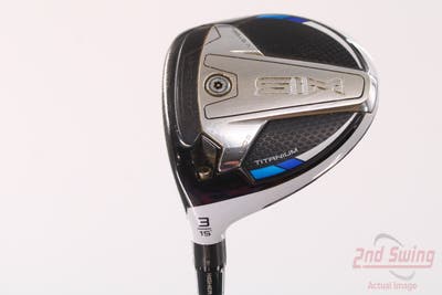 TaylorMade SIM Ti Fairway Wood 3 Wood 3W 15° Project X EvenFlow Riptide 70 Graphite Stiff Left Handed 43.25in