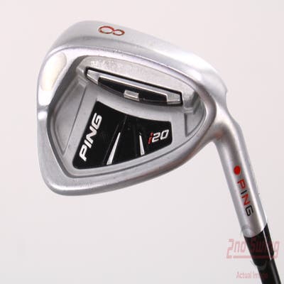 Ping I20 Single Iron 8 Iron Ping TFC 189i Graphite Senior Right Handed Red dot 34.75in