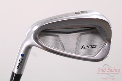 Ping i200 Single Iron 8 Iron FST KBS Tour 105 Steel X-Stiff Left Handed Blue Dot 37.5in
