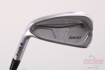 Ping i200 Single Iron 4 Iron FST KBS Tour 105 Steel X-Stiff Left Handed Blue Dot 39.5in