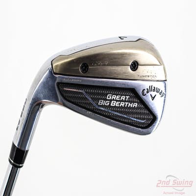 Callaway Great Big Bertha 23 Single Iron 7 Iron Nippon NS Pro 850GH Neo Steel Regular Left Handed 37.0in