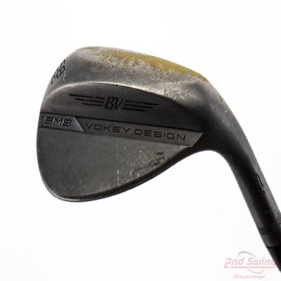 Titleist Vokey SM8 Jet Black Wedge Lob LW 58° 12 Deg Bounce D Grind Nippon Pro Modus 3 115 Wedge Steel Stiff Right Handed 35.25in