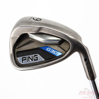 Ping G30 Single Iron 9 Iron Nippon NS Pro Zelos 7 Steel Senior Right Handed Black Dot 36.25in