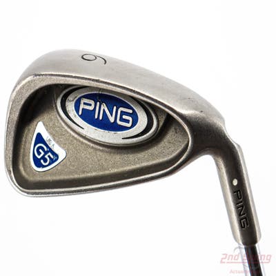 Ping G5 Single Iron 6 Iron True Temper Steel Regular Right Handed White Dot 38.0in