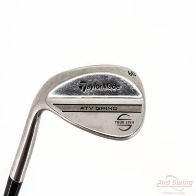 TaylorMade ATV Grind Super Spin Wedge Lob LW 60° ATV FST KBS Tour 105 Steel Wedge Flex Right Handed 35.0in