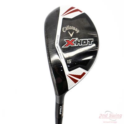 Callaway 2013 X Hot Pro Fairway Wood 3 Wood 3W 15° Project X PXv Graphite Stiff Left Handed 43.25in