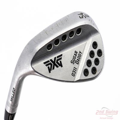 PXG 0311 Sugar Daddy Milled Chrome Wedge Sand SW 54° 10 Deg Bounce Project X LZ 6.5 Steel X-Stiff Left Handed 36.0in