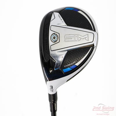 TaylorMade SIM Ti Fairway Wood 3 Wood 3W 15° Mitsubishi Diamana F75 Limited Graphite Stiff Left Handed 43.5in