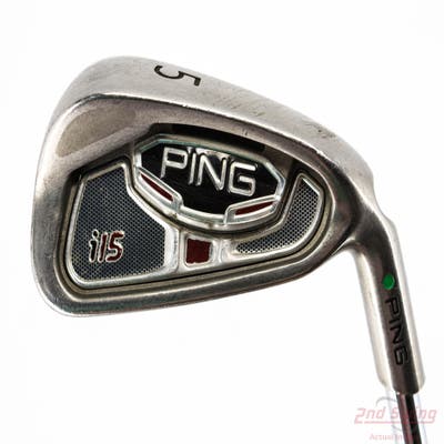 Ping i15 Single Iron 5 Iron Ping AWT Steel Stiff Right Handed Green Dot 38.5in