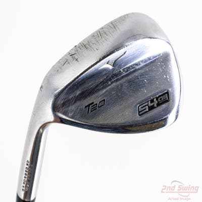 Mizuno T20 Satin Chrome Wedge Sand SW 54° 8 Deg Bounce Dynamic Gold Tour Issue S400 Steel Stiff Left Handed 35.75in