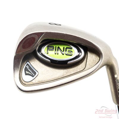 Ping Rapture Single Iron 8 Iron Ping CFS with Cushin Insert Steel Stiff Right Handed White Dot 36.5in