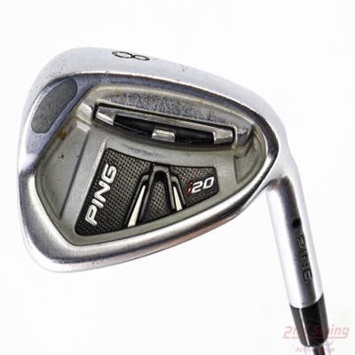 Ping I20 Single Iron 8 Iron Ping CFS with Cushin Insert Steel Regular Right Handed Black Dot 37.0in