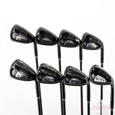 Cleveland 2012 CG Black Iron Set 4-PW SW Miyazaki C.Kua 59 Graphite Senior Right Handed +3/4"