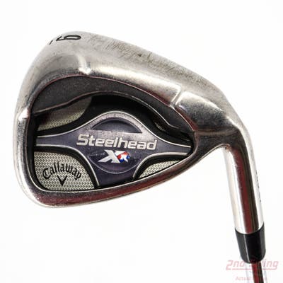 Callaway Steelhead XR Single Iron 9 Iron Stock Steel Shaft Steel Stiff Right Handed 35.25in