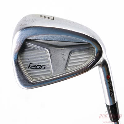 Ping i200 Single Iron 7 Iron True Temper Dynamic Gold S300 Steel Stiff Right Handed Red dot 37.5in