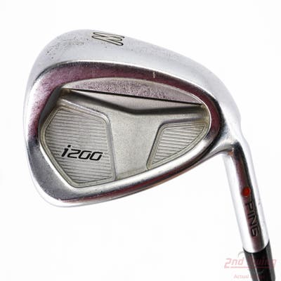Ping i200 Single Iron Pitching Wedge PW Stock Steel Shaft Steel Stiff Right Handed Red dot 35.75in
