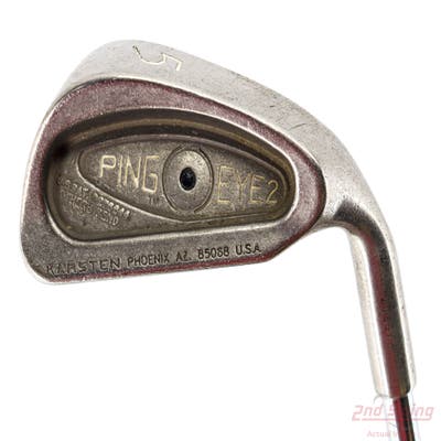 Ping Eye 2 Single Iron 5 Iron Ping ZZ Lite Steel Stiff Right Handed Black Dot 38.0in